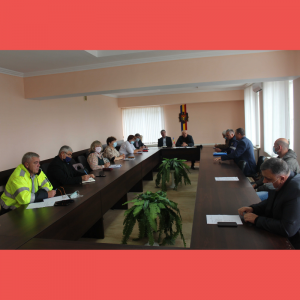 Ședința de lucru a comisiei pentru organizarea, monitorizarea și controlul pregătirii către sezonul de încălzire toamnă-iarnă 2021 – 2022