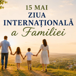 Mesaj de felicitare cu prilejul Zilei Internaționale a Familiei!