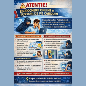Anunț de informare publică!