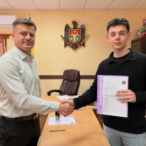 Încheierea Acordului de Colaborare între Consiliul Raional Briceni și Consiliul Raional al Tinerilor Briceni