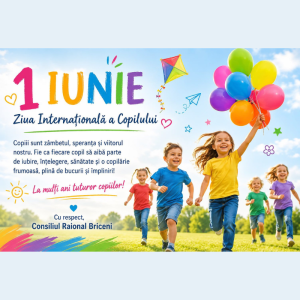 1 Iunie – Ziua Internațională a Copiilor! 