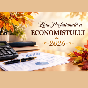 Mesaj de felicitare cu prilejul  ZILEI PROFESIONALE A ECONOMISTULUI!